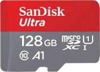 Флеш карта microSD 128GB SanDisk microSDXC Class 10 Ultra (SD адаптер) UHS-I U1 A1 120MB/s