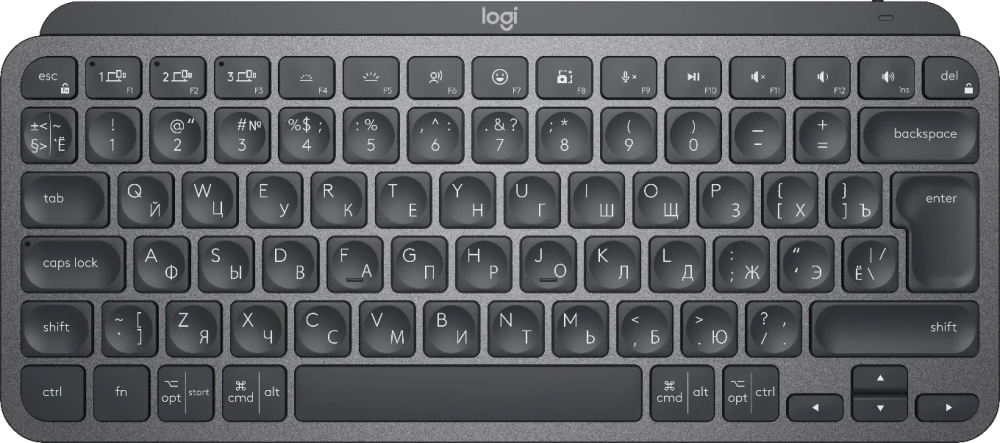  Logitech MX Keys Mini Graphite