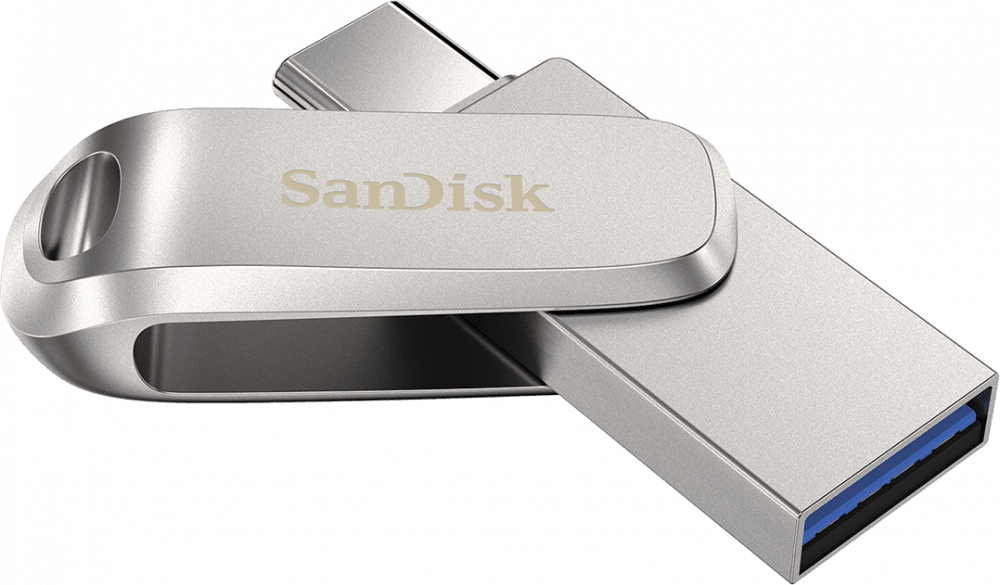 USB Flash ���������� 32Gb Sandisk Ultra Dual Drive Luxe (SDDDC4-032G-G46)