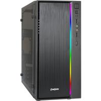  Minitower ExeGate mEVO-9301-RGB (mATX,  600NPX ,  , 2USB+1USB3.0, HD ,   RGB )