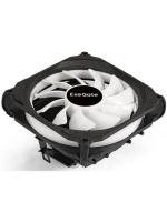 ����� ExeGate Dark Magic EE400XL-PWM.RGB (Al black coating, 4 copper heatpipe, LGA775/1150/1151/1155/1156/1200/AM2/AM2+/AM3/AM3+/AM4/FM1/FM2/754/939/940, TDP 125W, Fan 120mm, PWM EX286158RUS