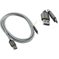 Кабель-адаптер USB 3.1 Type-Cm --> USB 3.0 Am Telecom TC403M-2M 2 метра