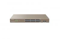  TENDA IP-COM G3326P-24-410W 24PORT 2SFP POE