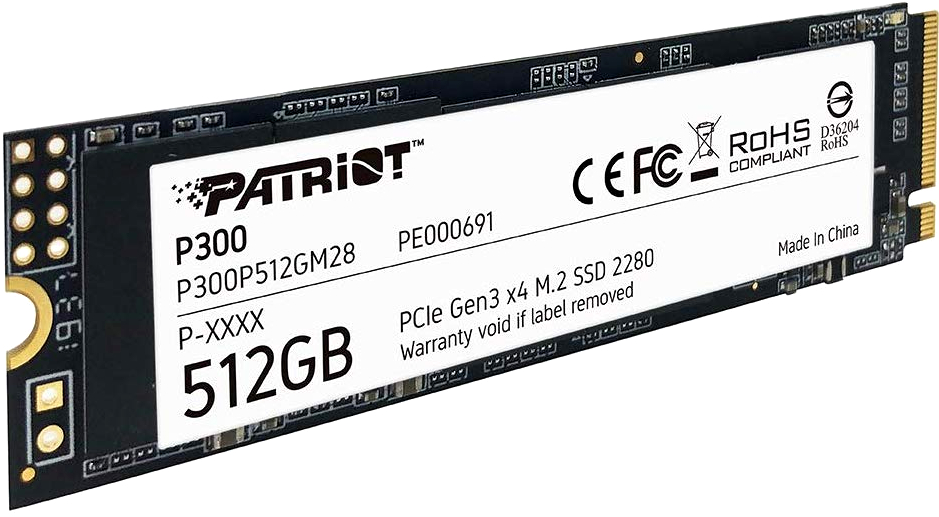   512Gb SSD Patriot P300 (P300P512GM28)