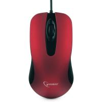 Gembird MOP-400-R  USB {,  , 2 + , 1000 DPI, soft-touch,  1.45, }	