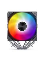 ����� JONSBO CA80 Black LGA1851/1700/1200/115X/AM5/AM4 (TDP 260W, PWM, 120mm ARGB LED Fan + 120mm Black Fan, 6 �������� ������, ������ ����, 4-pin) Retail