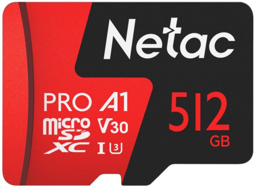 ����� ������ 512Gb MicroSD Netac P500 Extreme Pro (NT02P500PRO-512G-S)