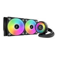    Arctic Cooling Arctic Liquid Freezer III-280 A-RGB Black Multi Compatible All-In-One CPU Water Cooler ACFRE00143A