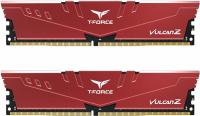   DIMM TEAMGROUP T-Force Vulcan Z 16GB (8GB x2) DDR4-3200 Red (TLZRD416G3200HC16CDC01)