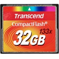 ����� ������ CompactFlash 32GB Transcend 133X TS32GCF133 (45/20 Mb/s)