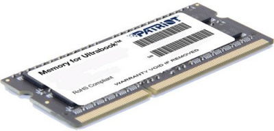 ����������� ������ 4Gb DDR-III 1600Mhz Patriot SO-DIMM (PSD34G1600L81S)