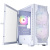 ������ 1STPLAYER DK D4-M ARGB White / mATX / 2x140mm & 1x120mm ARGB fans / D4-M-WH-2F7-14-W-1F7-W