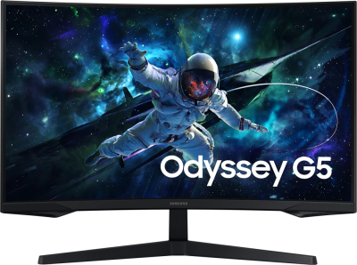 ������� Samsung 32" Odyssey G5 S32CG550EI 2560x1440 VA 165�� Curved HDMI DisplayPort