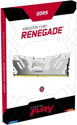  / Kingston 16GB 6000MT/s DDR5 CL32 DIMM FURY Renegade RGB White XMP (KF560C32RWA-16)