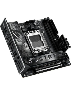 ����������� ����� ASUS ROG STRIX X870-I GAMING WIFI, AM5, X870, 2*DDR5, 2*SATA, 2*M.2, 4*USB 3.2, 3*USB 2.0, 2*USB4, Type-C, 2*PCIx16, HDMI, mIATX