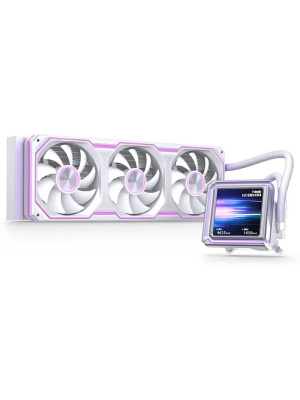�������� �������� ���������� JONSBO TX-360 White LGA 1851/1700/1200/115X/AM5/AM4 (TDP 320W, ARGB FAN and ARGB LCD Display PUMP,  PWM, TRIPLE FAN 120mm, �����) RET