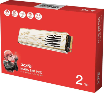 ���������� SSD A-Data PCIe 5.0 x4 2TB SMAR-980P-2TCI Mars 980 Pro M.2 2280