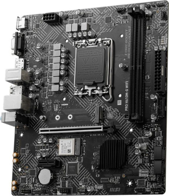 ����������� ����� MSI PRO H610M-G WIFI, LGA1700, H610, mATX, Ret