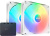 Кулер для корпуса ПК NZXT F140 RGB Core Twin Pack RF-C14DF-W1, White, 2pcs Кулер для корпуса ПК NZXT F140 RGB Core Twin Pack RF-C14DF-W1, White, 2pcs