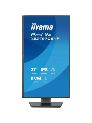 ������� Iiyama 27" ProLite XB2797QSNP-B1 ������ IPS LED 1ms 16:9 HDMI ������� HAS Piv 1000:1 350cd 178��/178�� 2560x1440 DP 2K USB 9.7��