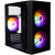 ������ 1STPLAYER FIREBASE X1 Black / mATX / 3x120mm LED fans / X1-BK-3F1