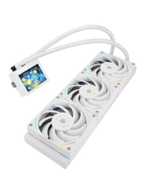 ������� �������� ���������� Thermalright Mjolnir Vision 360 ARGB White / 3x120mm ARGB PWM Fans / TRMV360AW