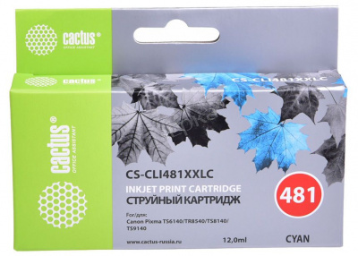 �������� CYAN 12ML CS-CLI481XXLC CACTUS
