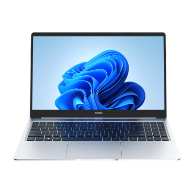  TECNO Megabook T1, 15.6" (1920x1080) IPS/AMD Ryzen 5 5560U/16 DDR4/512 SSD/Radeon Graphics/ ,  (T1 R5 16+512G Silver DOS)