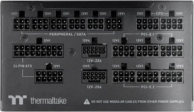 ���� ������� Thermaltake Toughpower TF3 Gen.5, 1650��, 80 PLUS Titanium, 140��, ������, retail (PS-TPD-1650FNFATE-1)