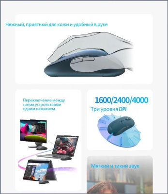���� Lenovo Yoga Bluetooth Silent ����� ���������� 4000dpi �������. (GY51S61922)