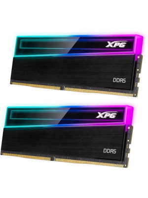 ����������� ������ ADATA NOVAKEY RGB DDR5 DIMM 32GB 5600MHz 2*16GB 46-45-45 1.1V BLACK DUAL COLOR BOX