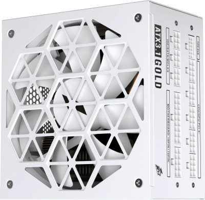 ���� ������� 850W 1STPLAYER ACK GOLD HA-850BA2, 80+ Gold, ATX 3.1, White (HA-850BA2-WH)