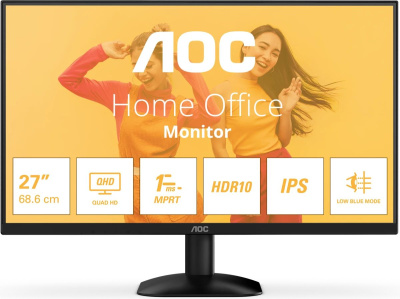 ������� AOC 27" Q27B35E IPS LED 2560x1440 75Hz 1ms ������