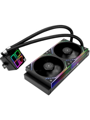 ������� �������� ���������� Thermalright Frozen Infinity 240 Black / 2x120mm ARGB PWM Fans / TRFI240B