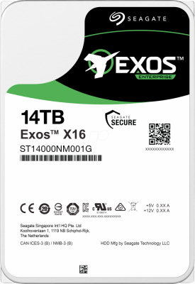 ������� ���� 14Tb SATA-III Seagate Exos X16 (ST14000NM001G)