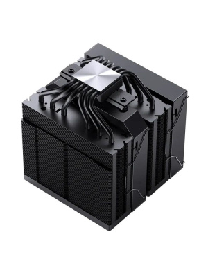 ����� JONSBO CA90 Black LGA1851/1700/1200/115X/AM5/AM4 (TDP 270W, PWM, 130mm Black Fan + 120mm Black Fan, 6 �������� ������, ������ ����, 4-pin) Retail
