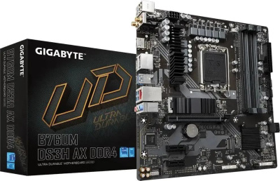   B760 S1700 MATX B760M DS3H AX DDR4 GIGABYTE