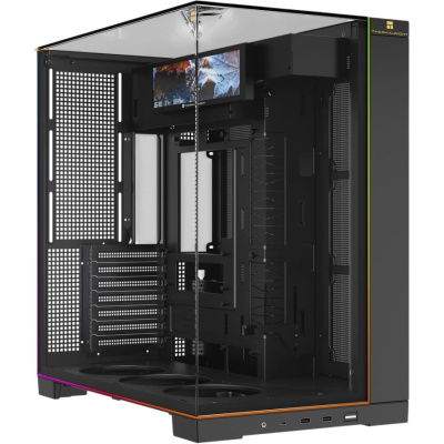 ������ Thermalright TR-A70 Vision / Black / TG / ARGB Strip / 9.16'' LCD screen / USB TYPE-C / W/O fans / ATX  / TRA70V