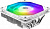 ����� ID-COOLING IS-55 ARGB WHITE LGA1700/1200/115X/AM5/AM4 ��������������� ������ 55mm (TDP 125W, PWM, 5 ����.������ + ������ ����, FAN 120mm, �����) BOX