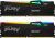 Оперативная память Kingston FURY Beast Black RGB KF552C40BBAK2-16 16 ГБ Оперативная память Kingston FURY Beast Black RGB KF552C40BBAK2-16 16 ГБ