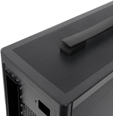      HSPD M210, Mesh Mid Tower, Black, M210-MBK