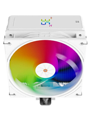 ����� ��� ���������� Thermalright Assassin X 120 R Digital ARGB White (4-pin PWM, 151mm, Al/Cu, 4x6mm, ARGB, 1x120mm, 70.84CFM, 29.8dBA, 2000RPM, S: 1851/1700/1200/115X, AM5/AM4, white)