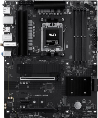 ����������� ����� MSI PRO B850-S WIFI6E, SocketAM5, AMD B850, ATX, Ret