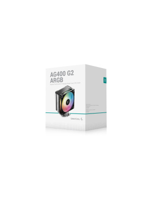 ����� DEEPCOOL AG400 G2 ARGB LGA1851/1700/AM5/AM4 (TDP 230W, PWM, ARGB Fan 120mm, 4 ����. ������, ������) RET