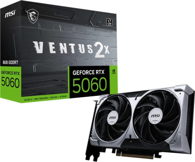 ���������� MSI NVIDIA GeForce RTX 5060 8Gb (RTX 5060 8G VENTUS 2X)
