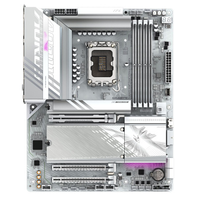����������� ����� Gigabyte B860 AORUS ELITE WIFI7 ICE ATX, Intel B860, LGA 1851, Ret