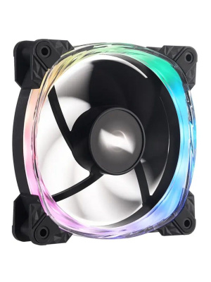 ���������� 1STPLAYER FS7R Black / 120mm Reverse ARGB 3pin 5V PWM 4pin 12V 600-800rpm 47.65cfm 32.2dBA / FS7R-BK / BULK
