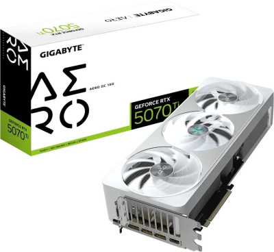 ���������� Gigabyte NVIDIA GeForce RTX 5070 Ti Aero OC 16GB GV-N507TAERO OC-16GD 1.0 Ret