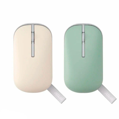 Asus Marshmallow MD100 White/Green (90XB07A0-BMU0B0)  ,  (Bluetooth + ), 1600 dpi, USB, : , 