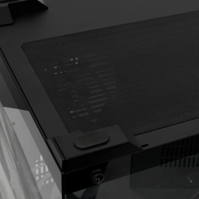      HSPD F330, Panoramic Mini-tower, Black, F330-TGBK-ARGB
